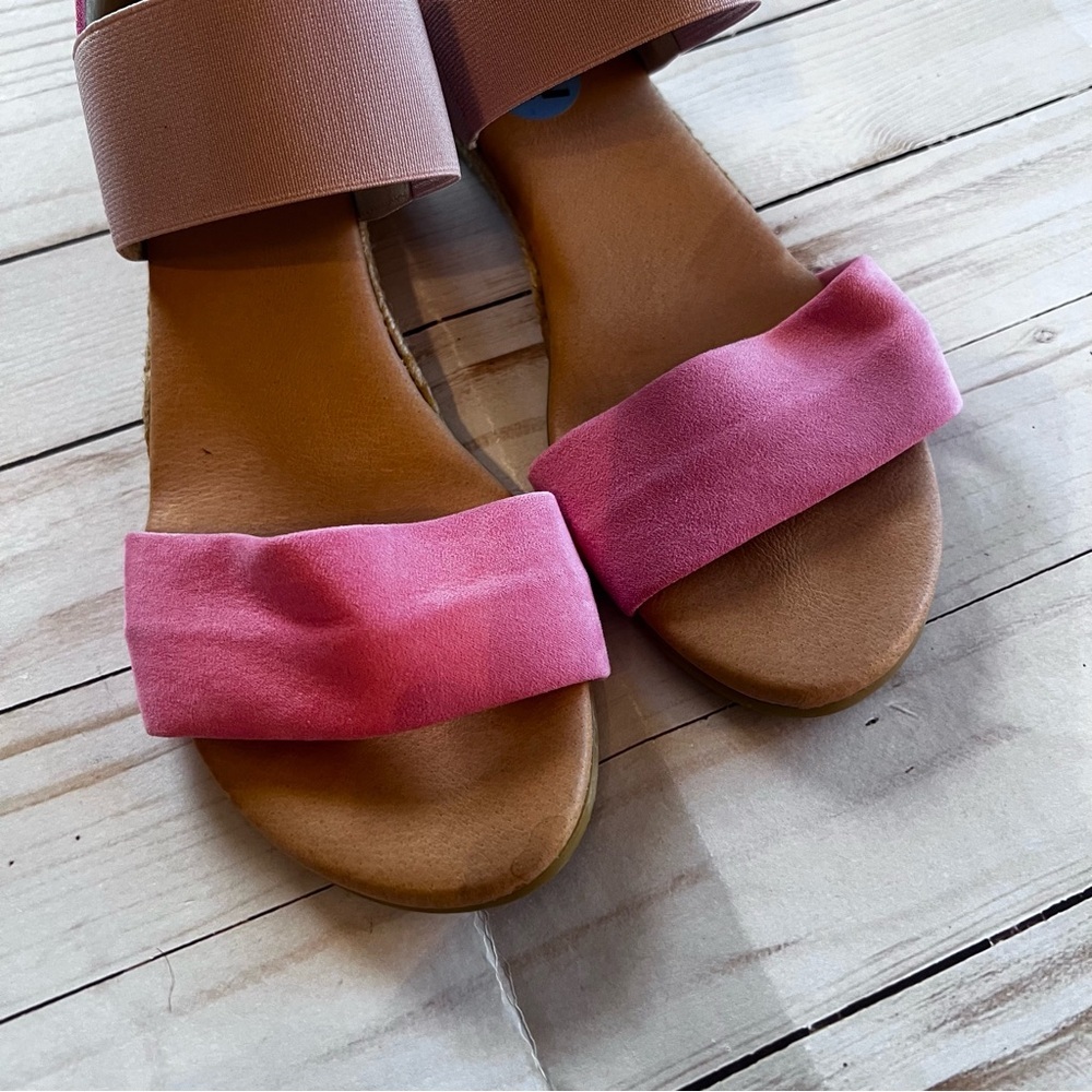 Pimaz Made in Spain Women’s Sandals Espadrille Pink size 7.5 - Picture 3 of 8